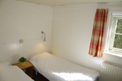 Slaapkamer met 2 bedden